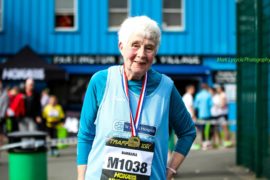 Barbara Thackray 10K run fundraising