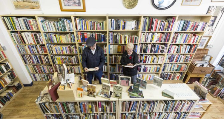 Stockport shop book section