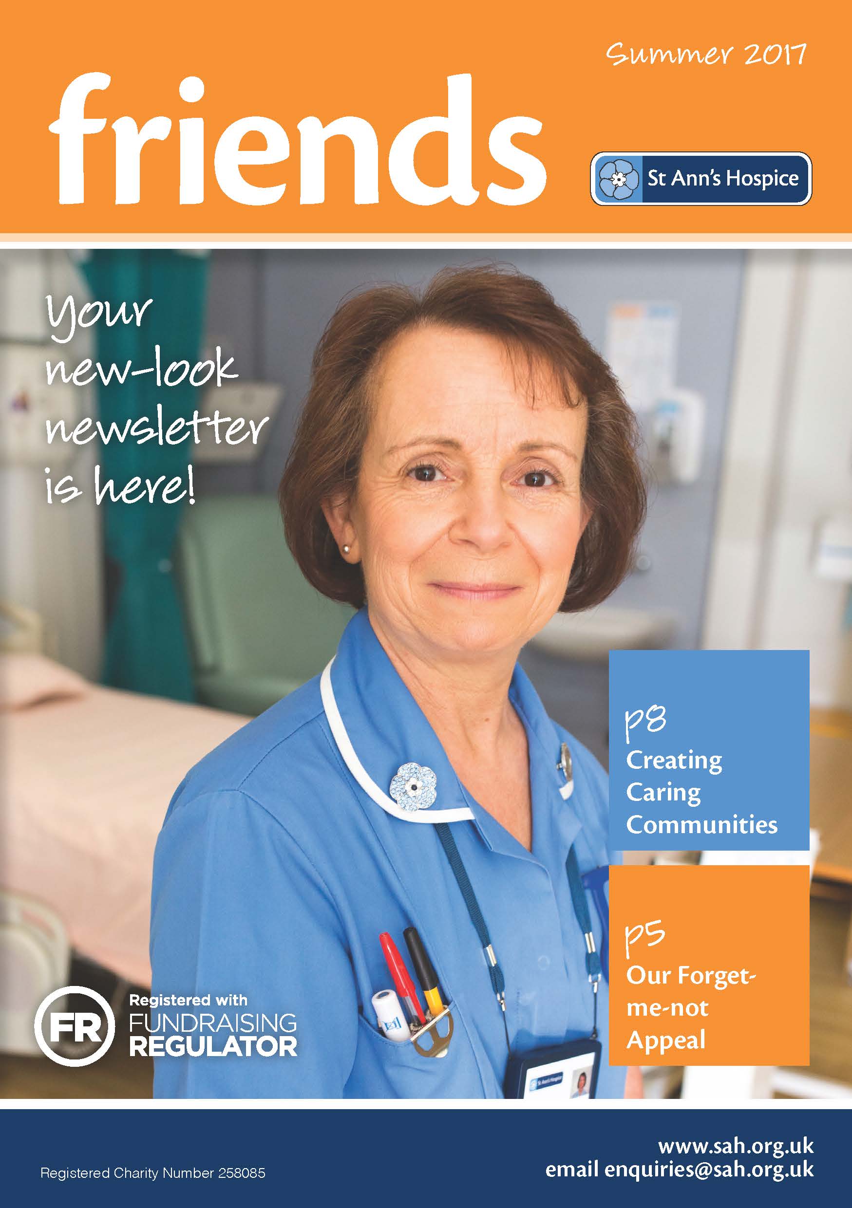 Front cover - friends summer 2017