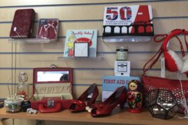 Romiley Shop Valentines Display