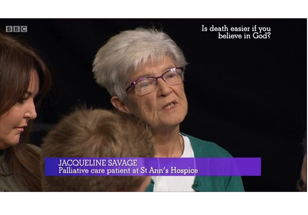 Jacqueline Savage on BBC One's Big Question