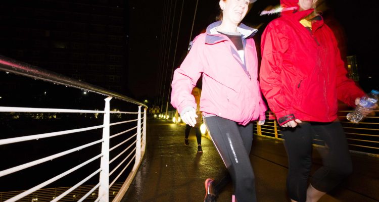 2 ladies during the walk