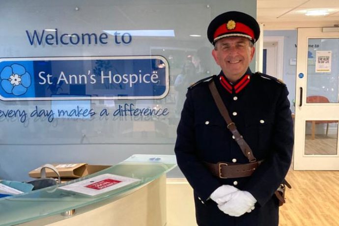 High Sheriff Eamonn O'Neal who is also a Director at St Ann's Hospice